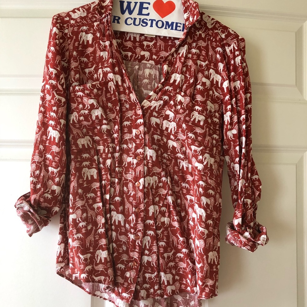Anthropologie blouse